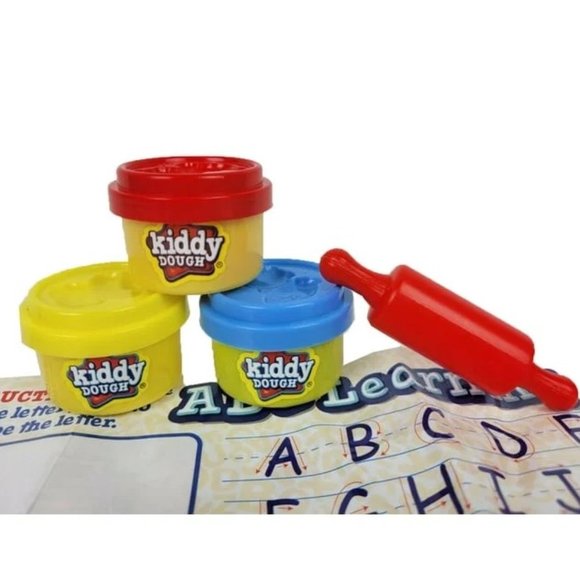 Kiddy Dough Early Learning ABC Learning Activity Mat and More Play Dough, 32 PCK - Picture 4 of 4